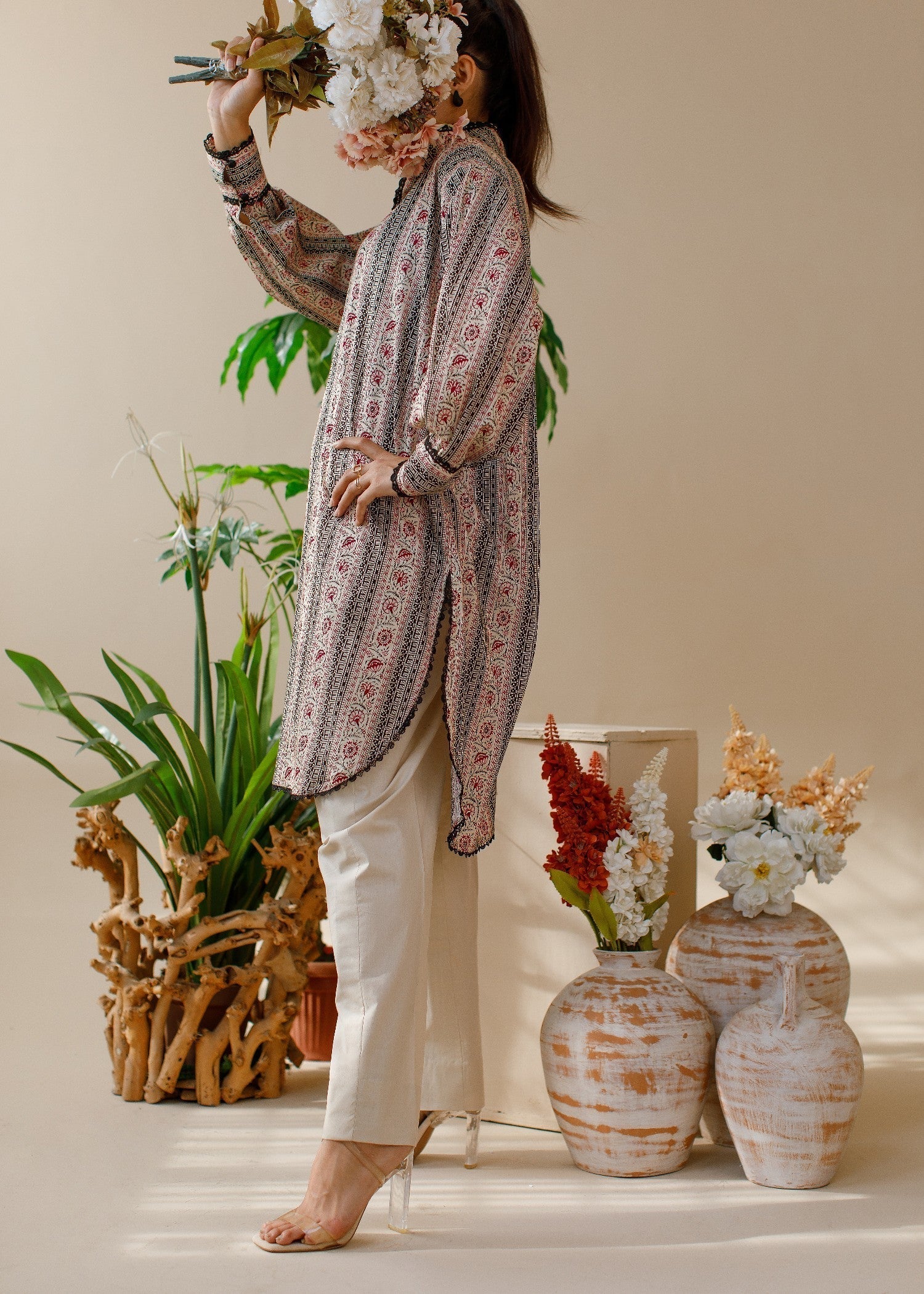 Ombrella Official Floral Co ord Set Women 2pcs