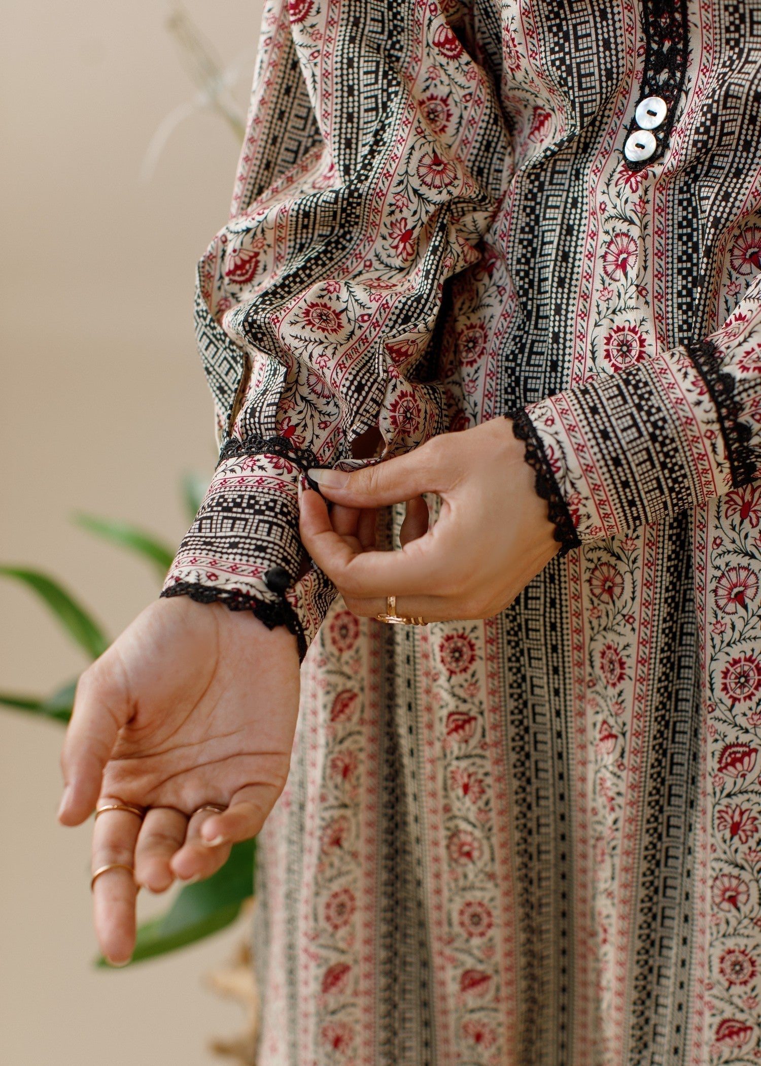 Ombrella Official Floral Co ord Set Women 2pcs