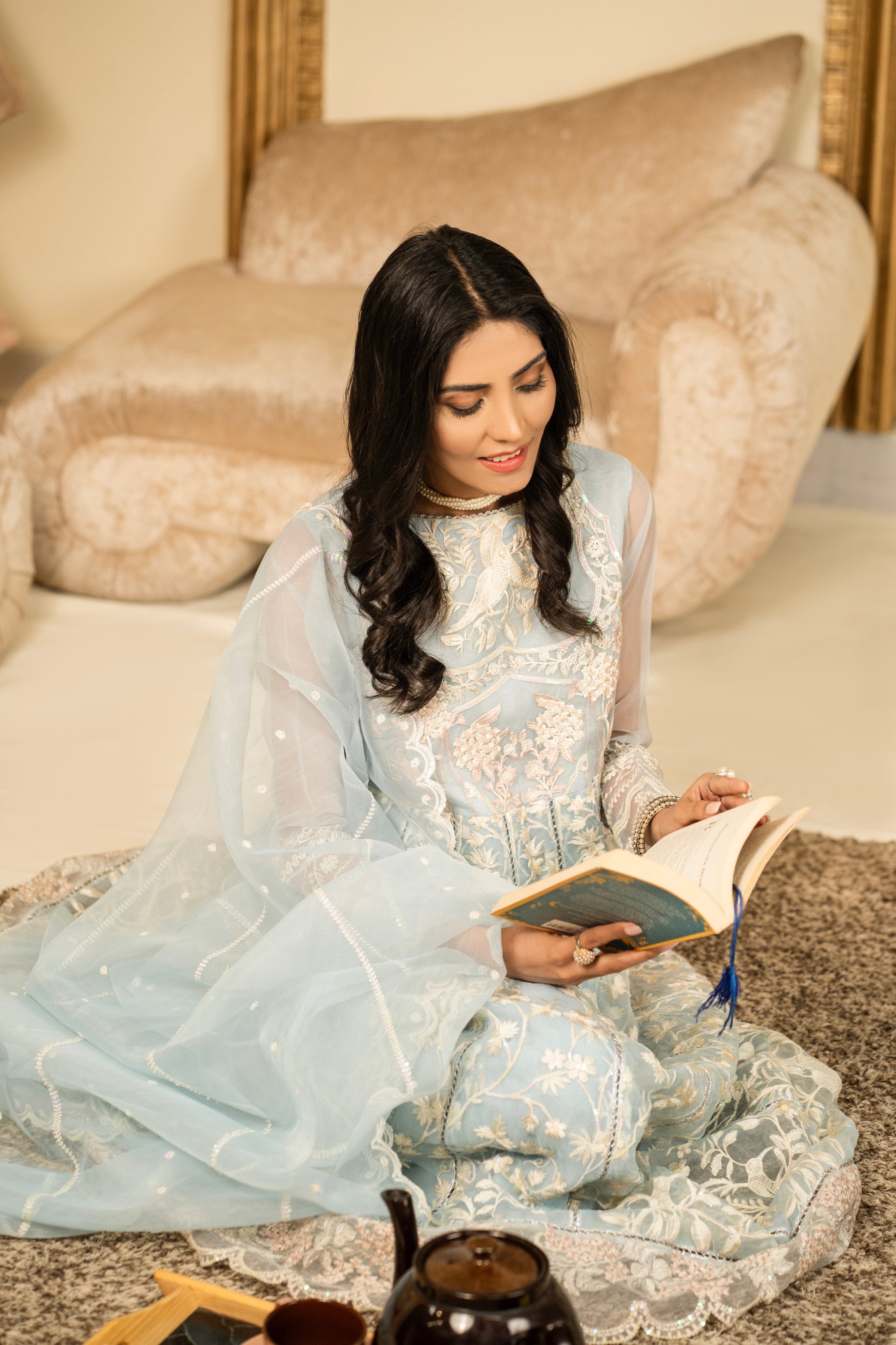 Aayra Blue Haze Women 3pcs
