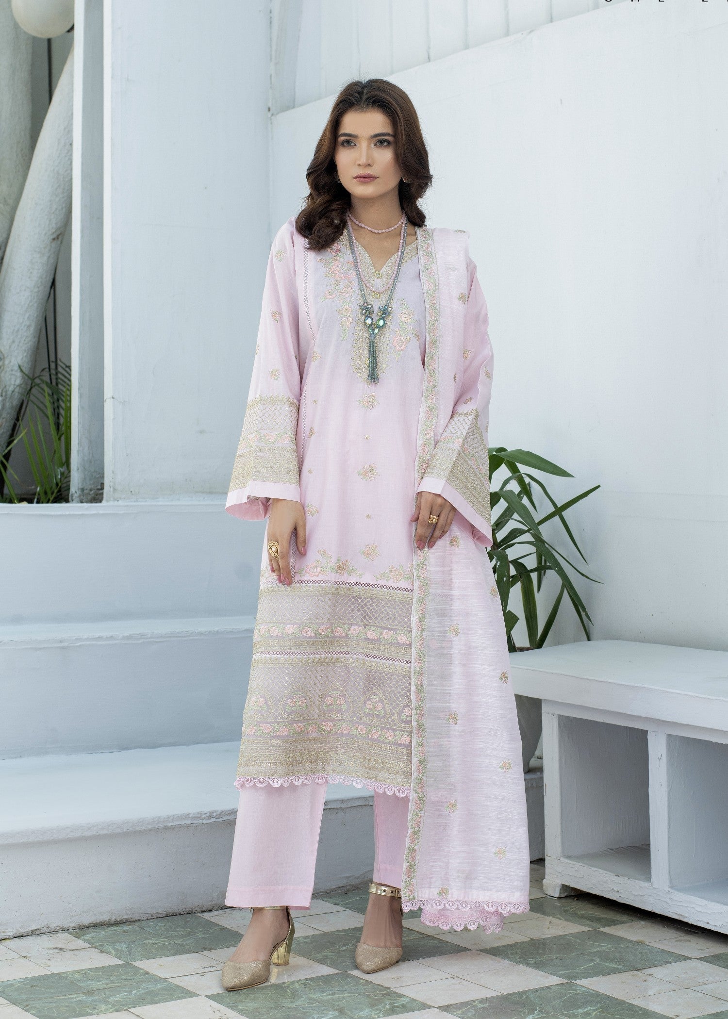 She Edge SE SUM25 0000490 0 BABY PINK Women 3pcs