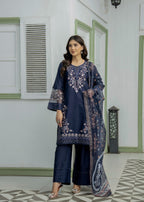 She Edge SE SUM25 00004 NAVY BLUE Women 3pcs