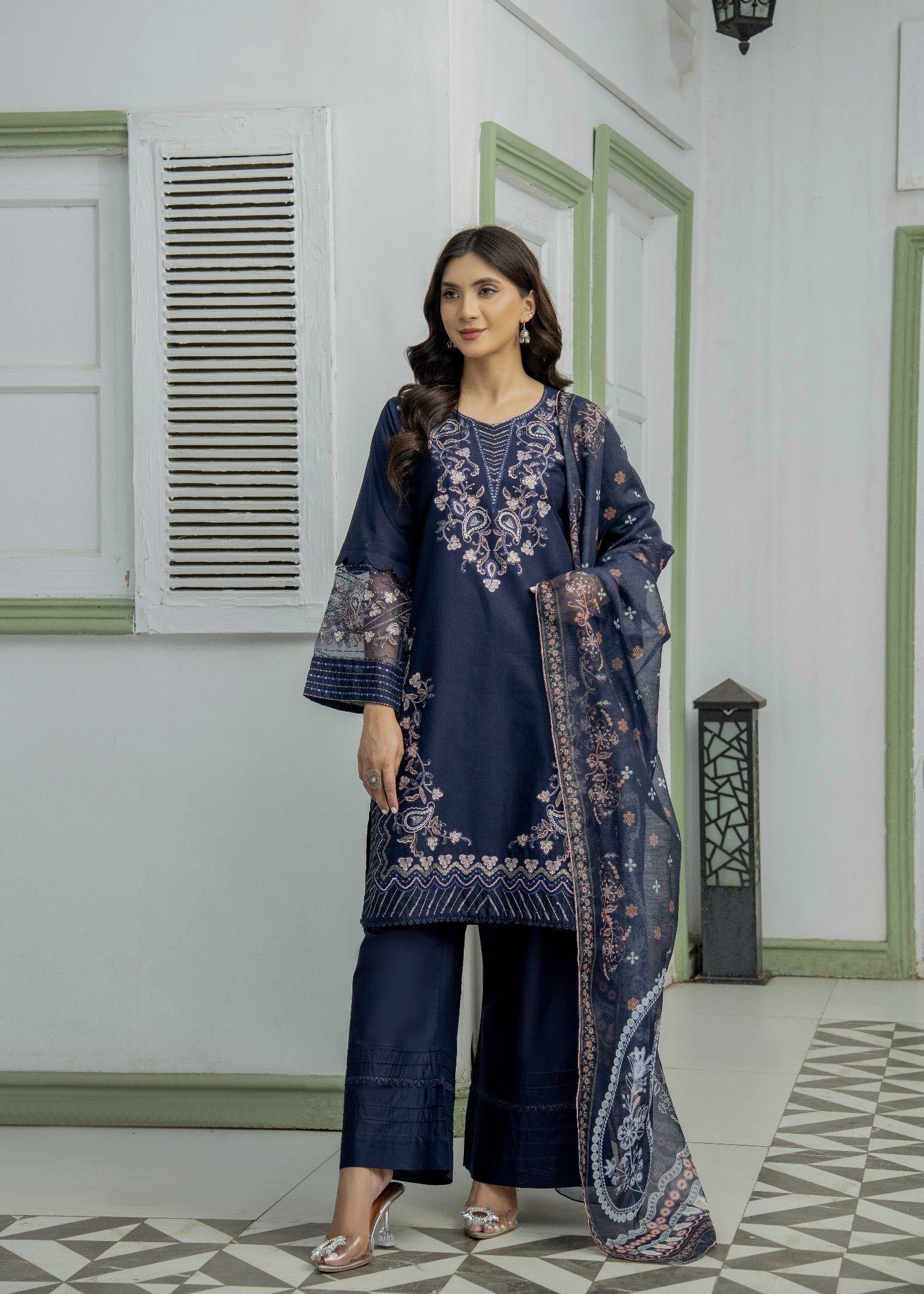 She Edge SE SUM25 00004 NAVY BLUE Women 3pcs