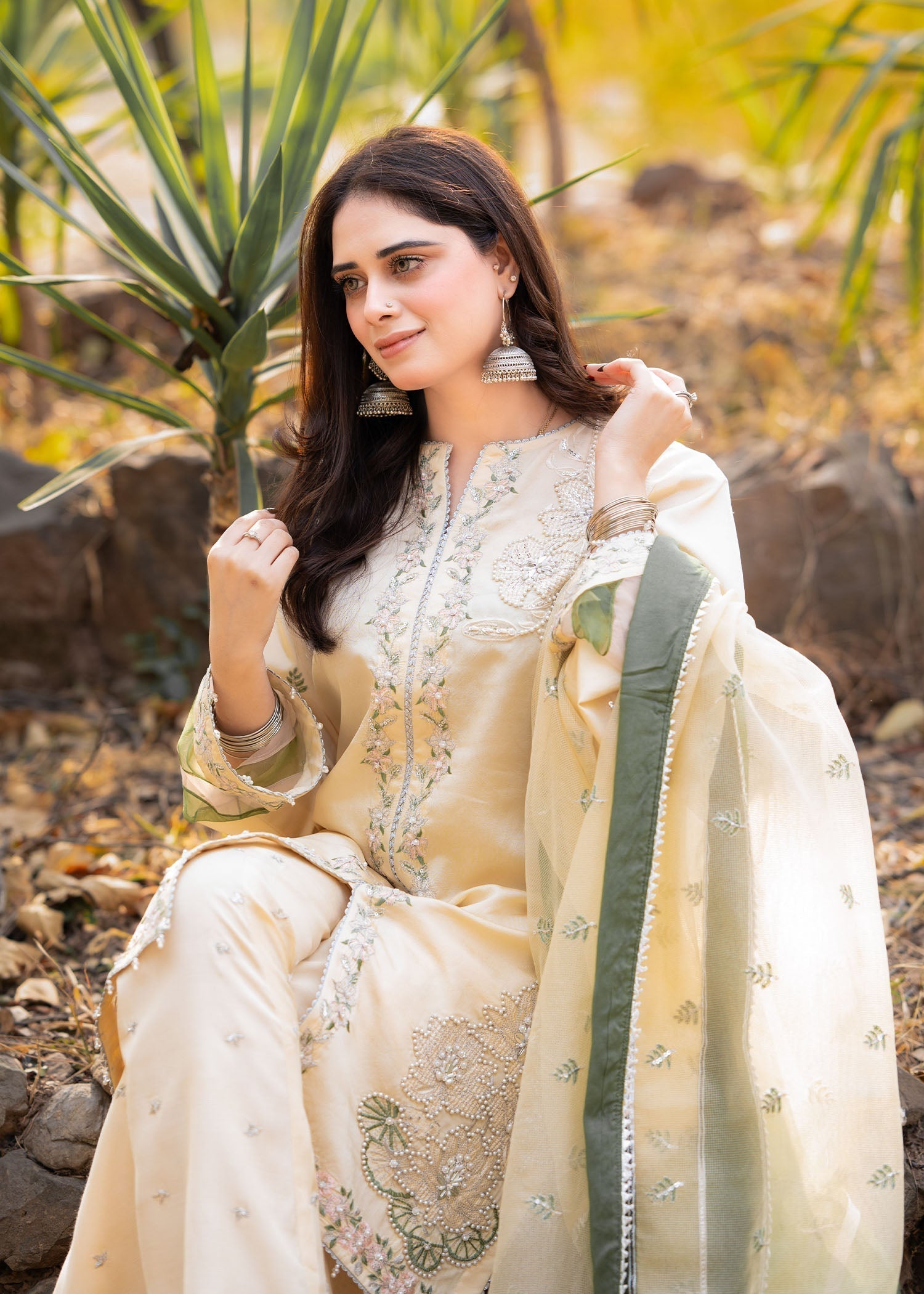 Fozia Khalid ruhab Women 3pcs