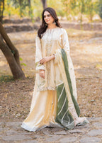 Fozia Khalid ruhab Women 3pcs