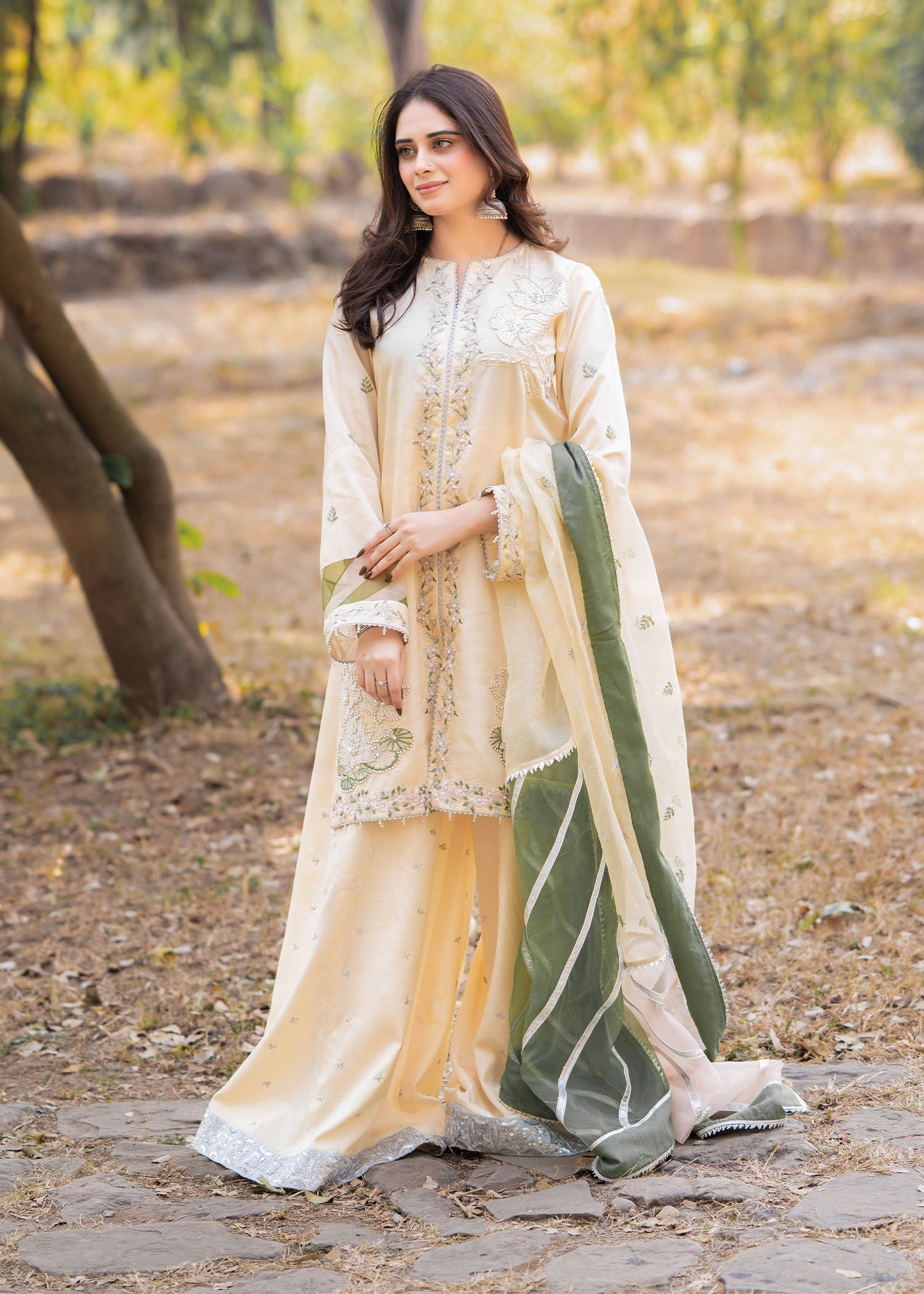 Fozia Khalid ruhab Women 3pcs