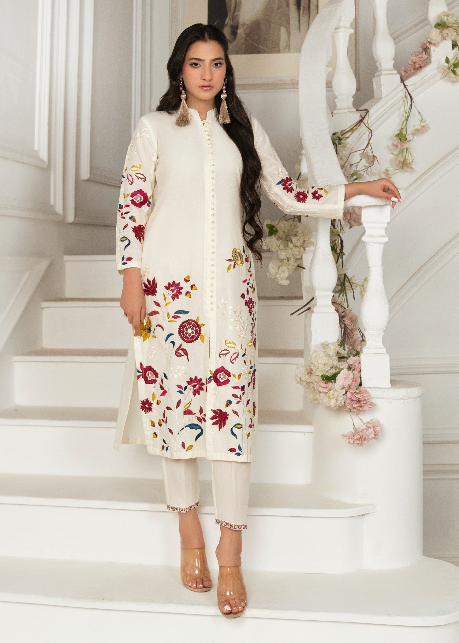 Sahibas By Mirza Isma White Women 2pcs