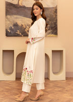 Sahibas By Mirza Ravena White Women 2pcs