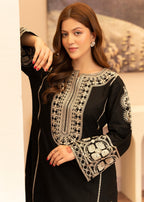 Sahibas By Mirza Rollin Black Women 2pcs