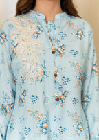 Sahibas By Mirza Sanwal Blue Women 3pcs