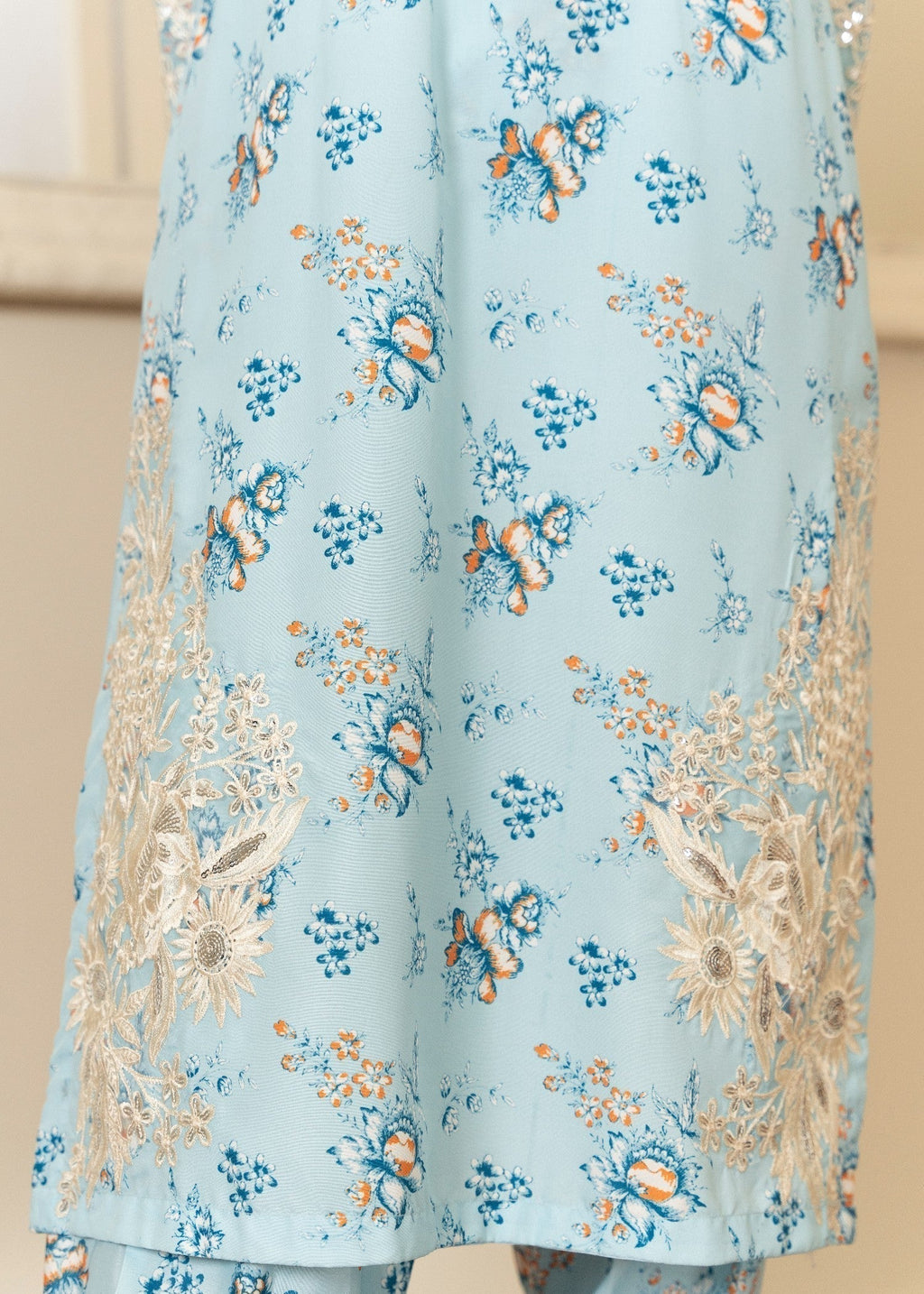 Sahibas By Mirza Sanwal Blue Women 3pcs