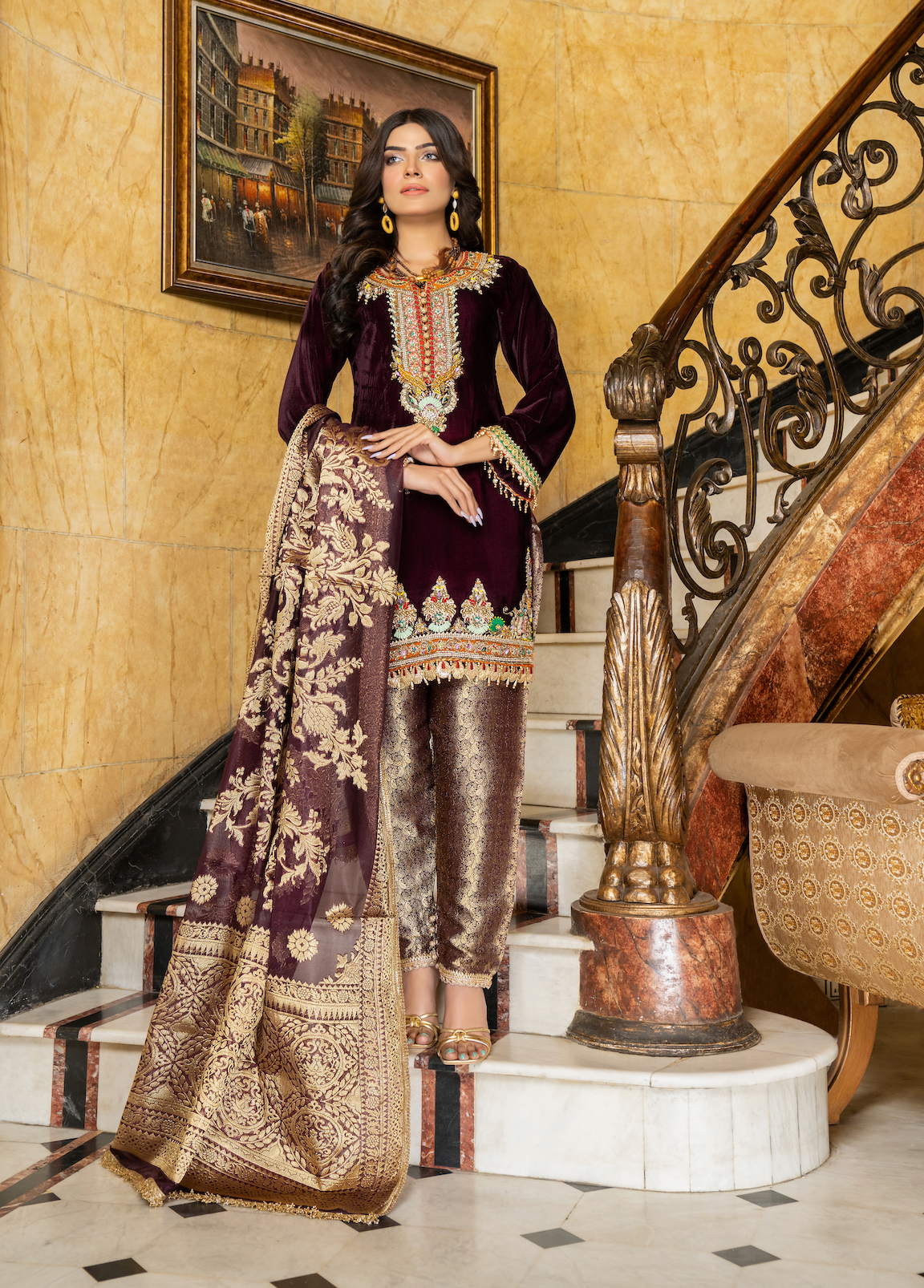 Khuda Baksh Creations Z 267 Women 4pcs
