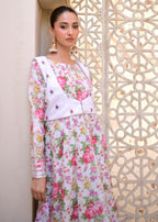 The Affordable Designer FLORAL KOTI FROCK Women 2pcs