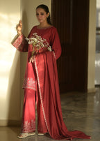 Ayesha Mubariz AVELINE LAWN RUBY RED Embroidered (AM028) Women 3pcs