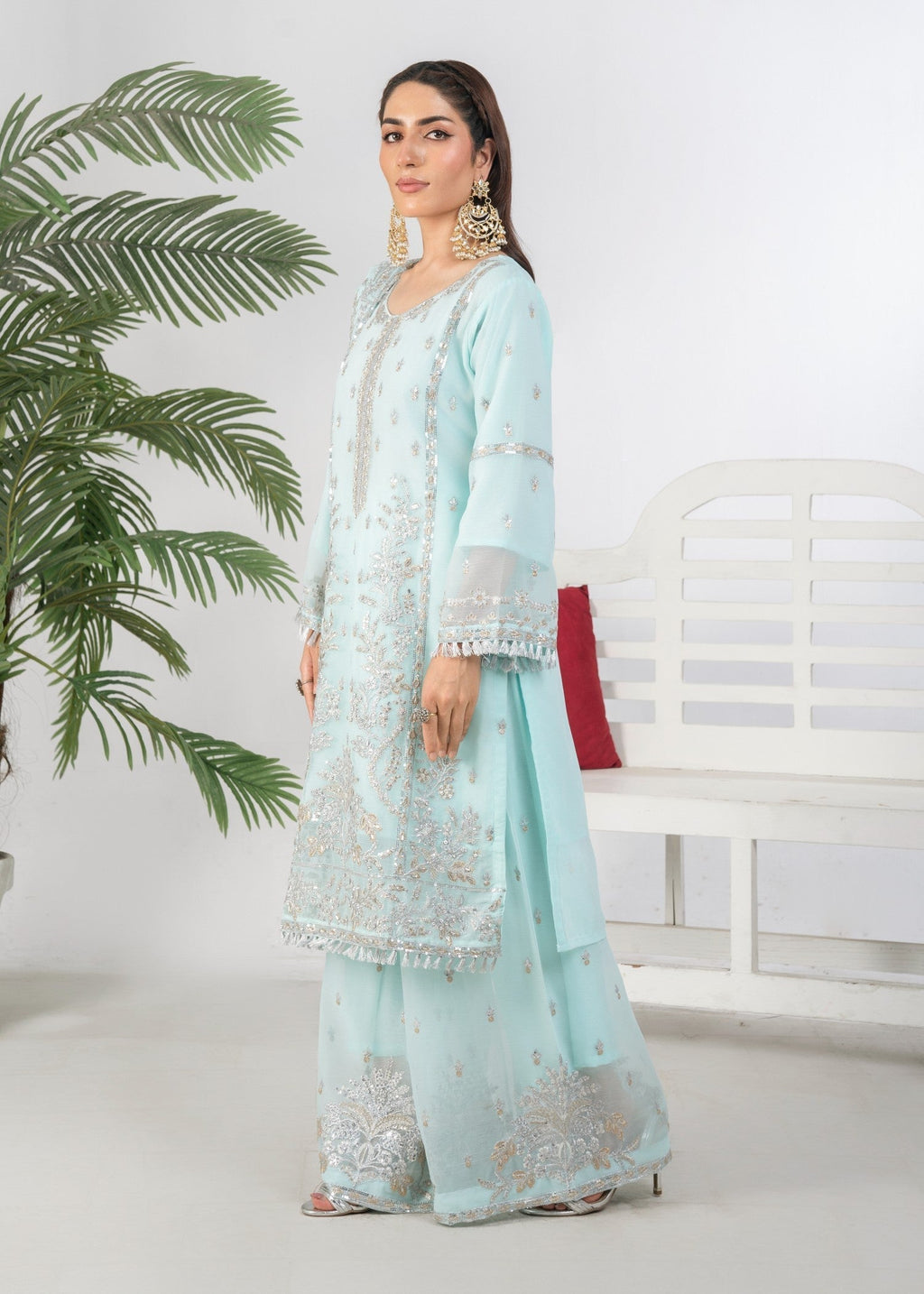Four Season Boutique AFSHEEN ICEBLUE Women 3pcs