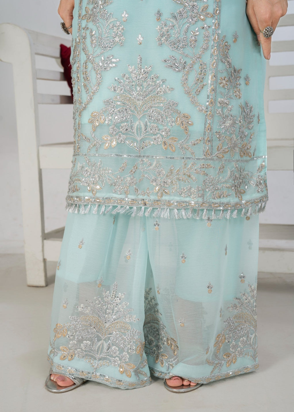 Four Season Boutique AFSHEEN ICEBLUE Women 3pcs