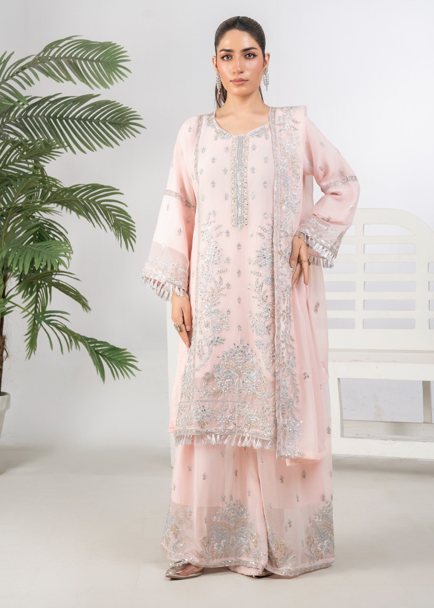 Four Season Boutique AFSHEEN PEACH PINK Women 3pcs