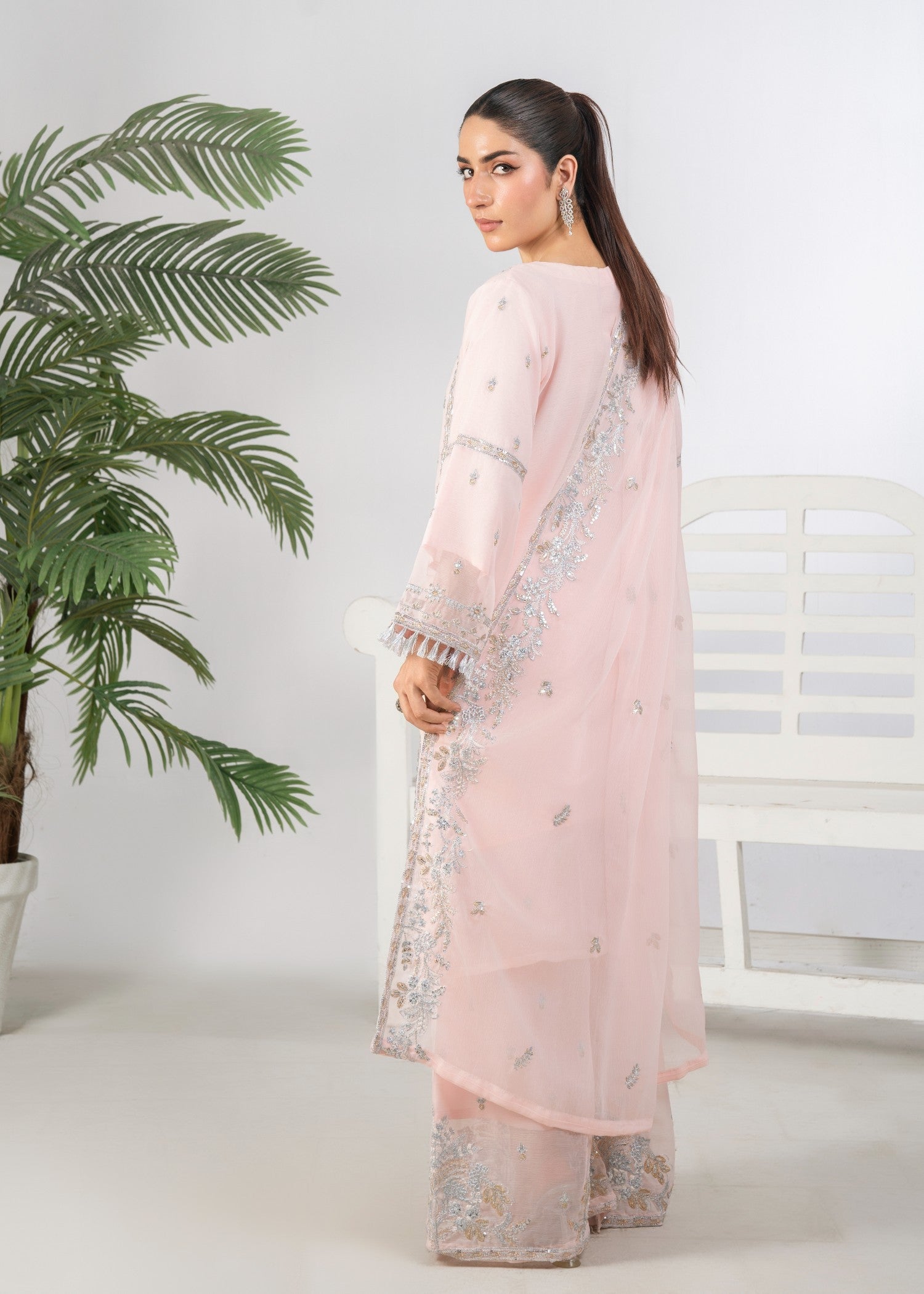 Four Season Boutique AFSHEEN PEACH PINK Women 3pcs