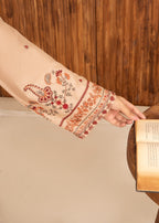 Abeera Art No: AB 033 – Statement Embroidery on Classic Cotton Women 2pcs