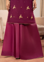 Maira Fashion Raspberry Sharara 44 Women 4pcs