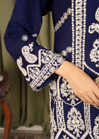 Four Season Boutique AFROZ NAVY BLUE Women 3pcs