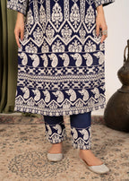 Four Season Boutique AFROZ NAVY BLUE Women 3pcs