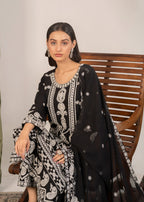 Four Season Boutique AFROZ BLACK Women 3pcs