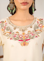 Four Season Boutique SHIBRA CHIFFON CREAM Women 3pcs