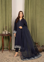 Yolo Pret Embroidered Silk Viscose FATAH F25 0017 Women 3pcs