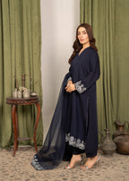 Yolo Pret Embroidered Silk Viscose FATAH F25 0017 Women 3pcs