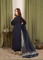 Yolo Pret Embroidered Silk Viscose FATAH F25 0017 Women 3pcs