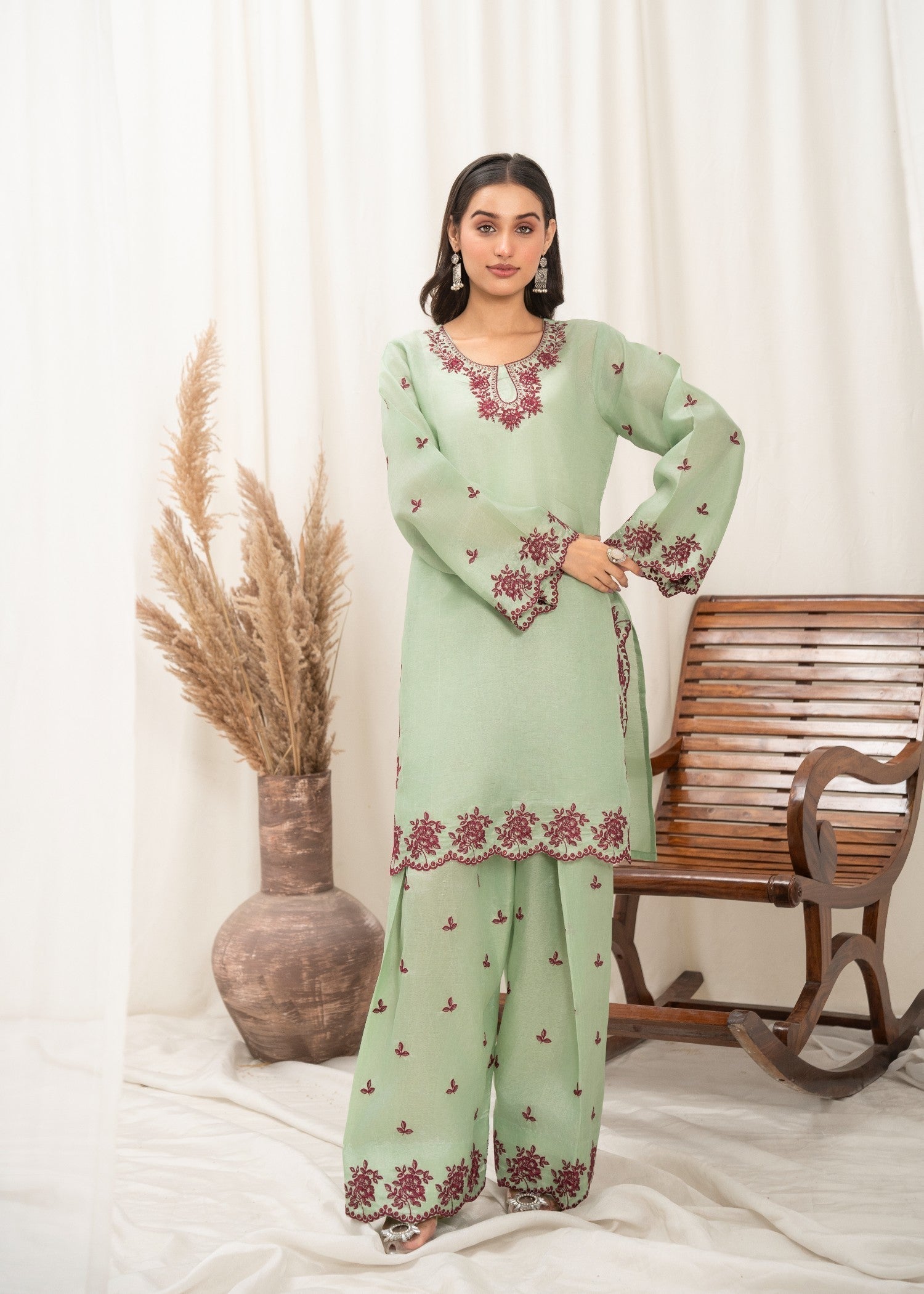 Gulle Eida Farshi Emerald Women 2pcs