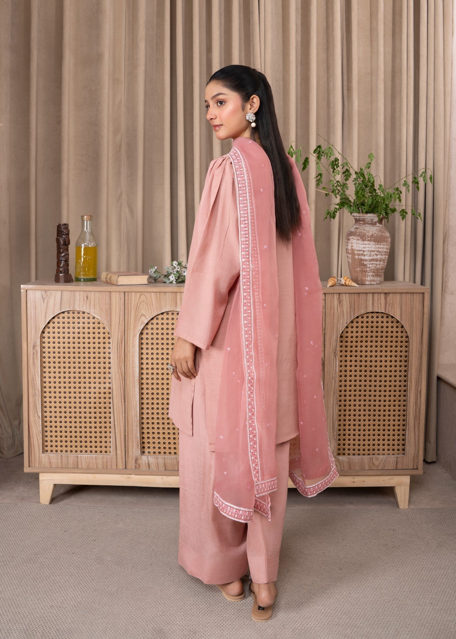 Meem Designs Pink Farshi Women 3pcs