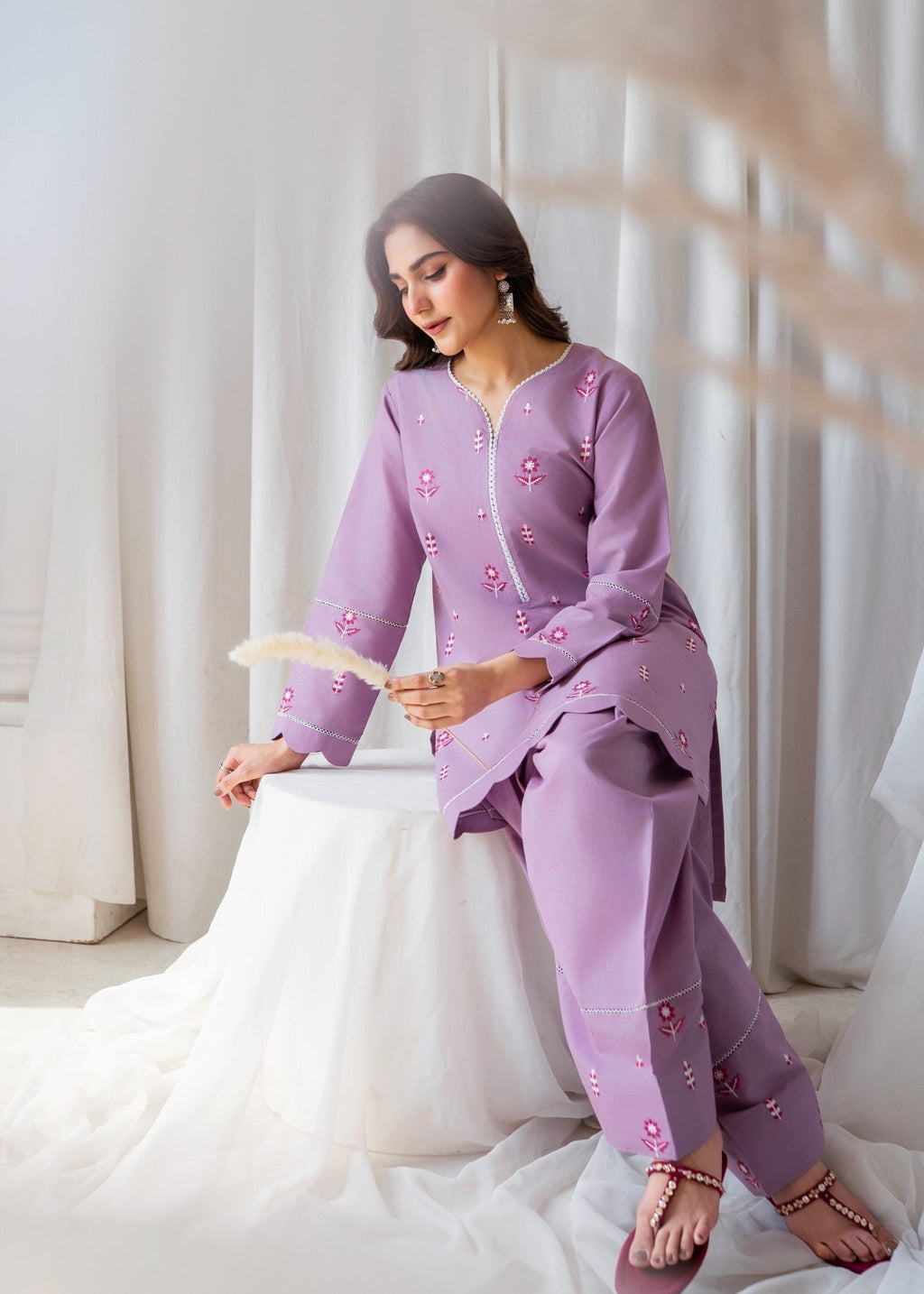 Zoya&Zafar Farshi shalwar Women 2pcs