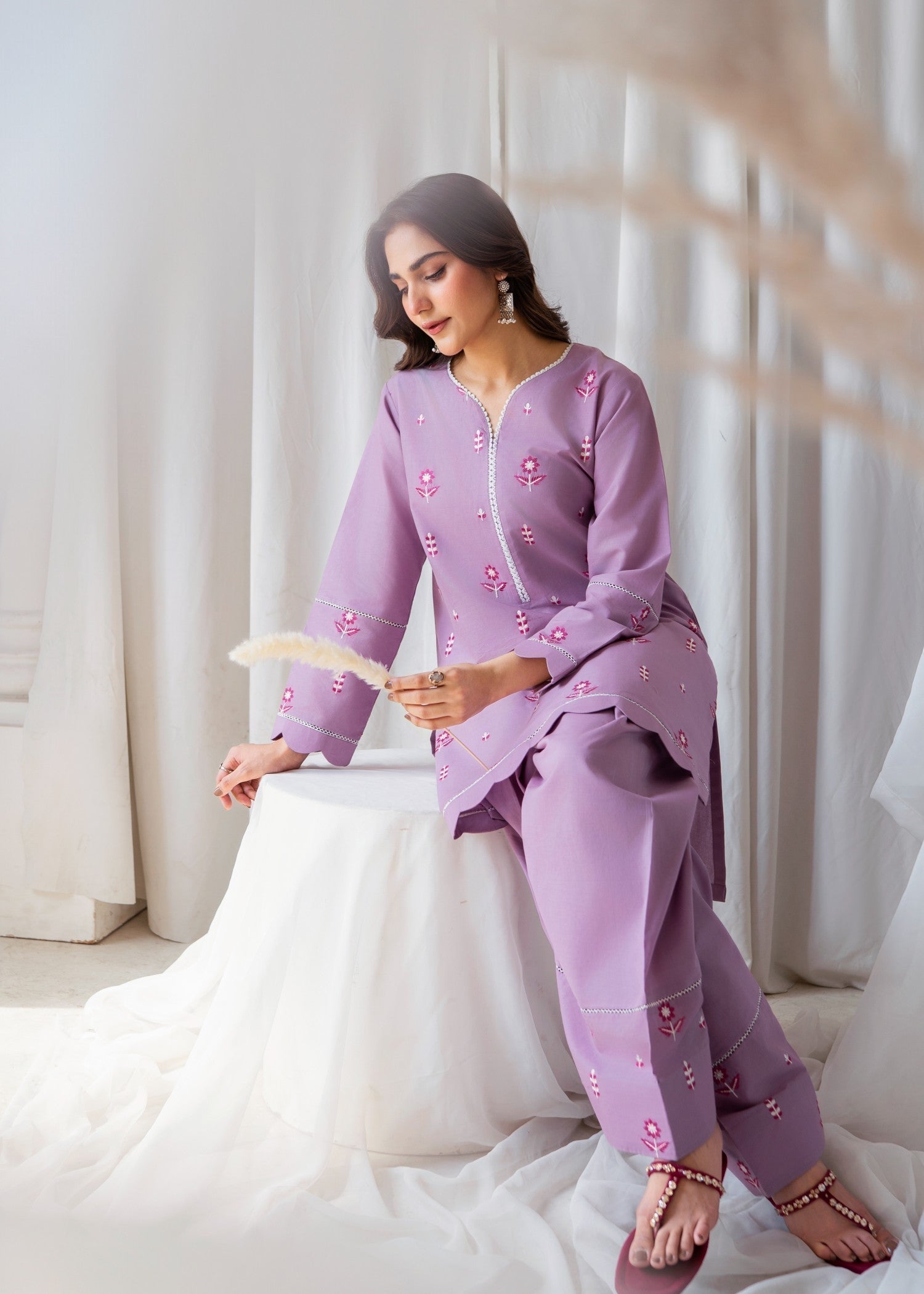 Zoya&Zafar Farshi shalwar Women 2pcs