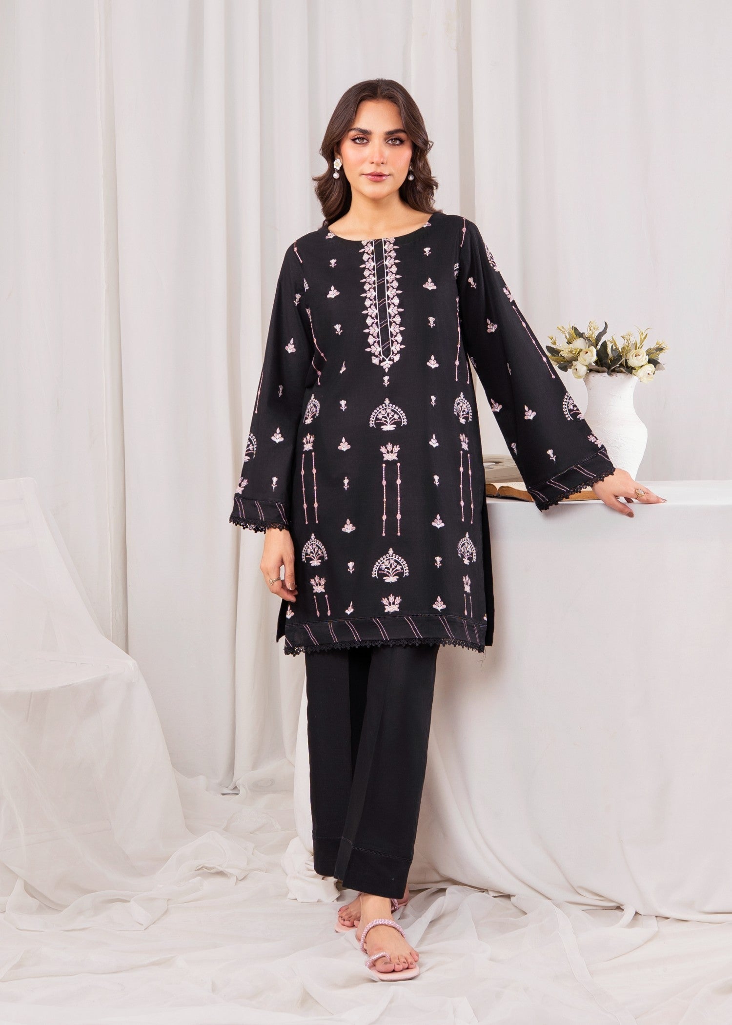 Zoya&Zafar Midnight Blossom Women 2pcs