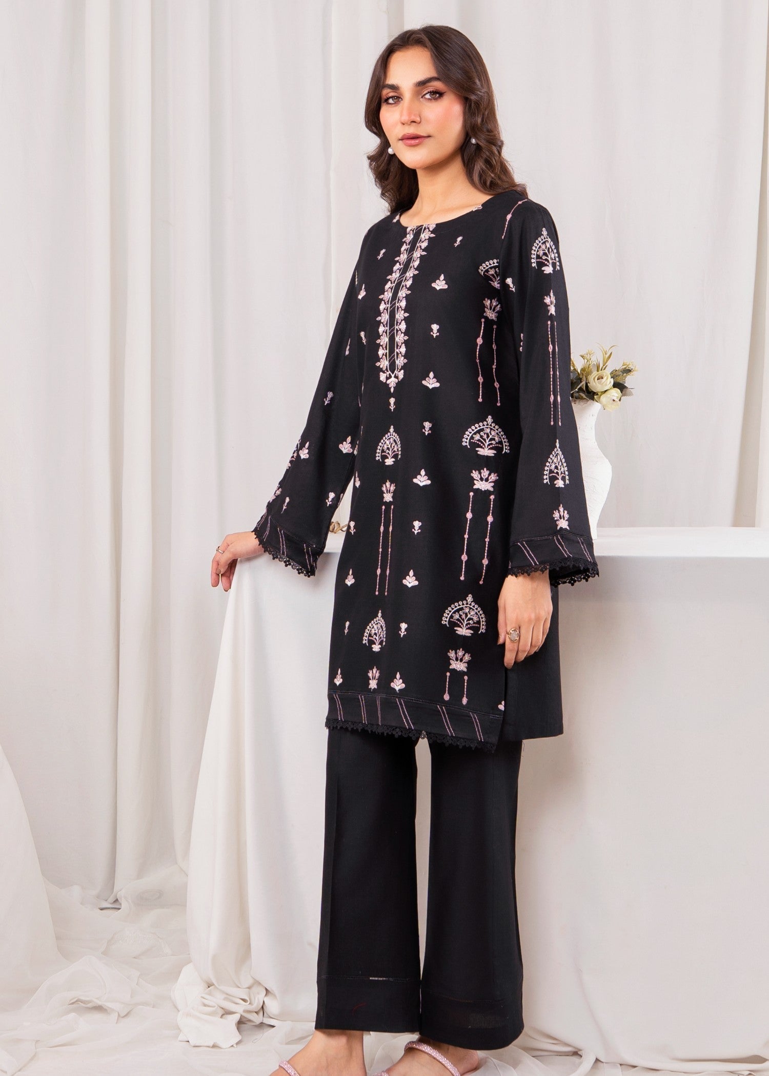 Zoya&Zafar Midnight Blossom Women 2pcs