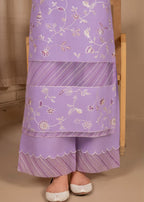 Motif Light purple Women 3pcs