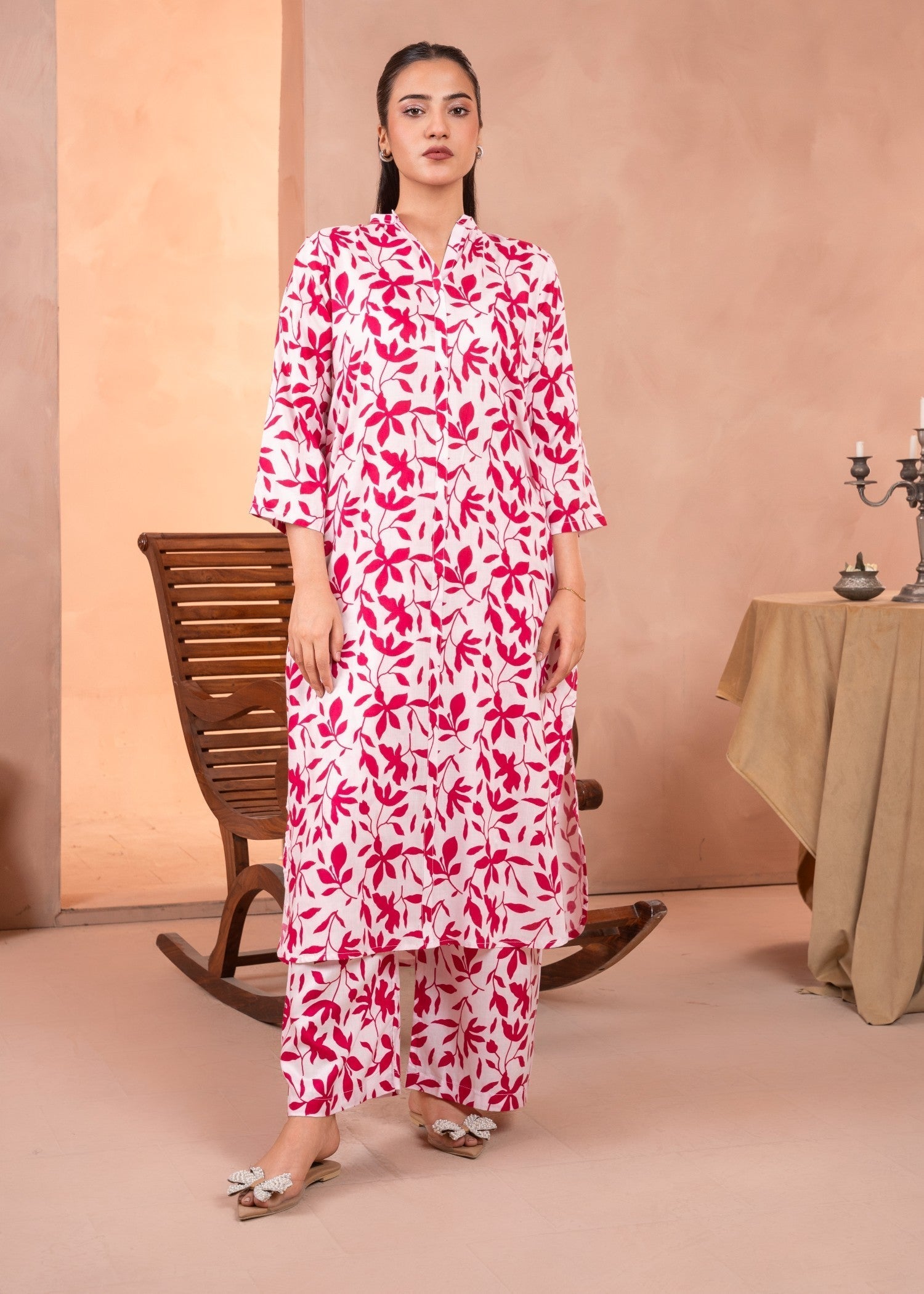 Zeekstore Printed Set D097 Women 2pcs