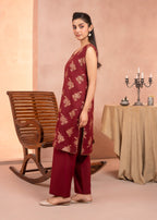 Zeekstore Printed Set D103 Women 2pcs