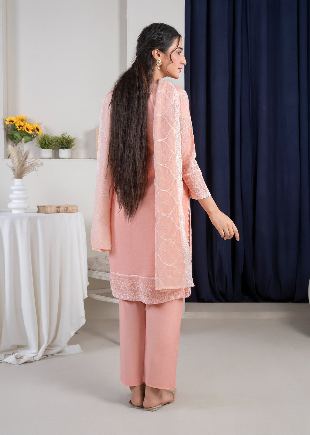 Four Season Boutique SAMBER COTTON PEACH Women 3pcs