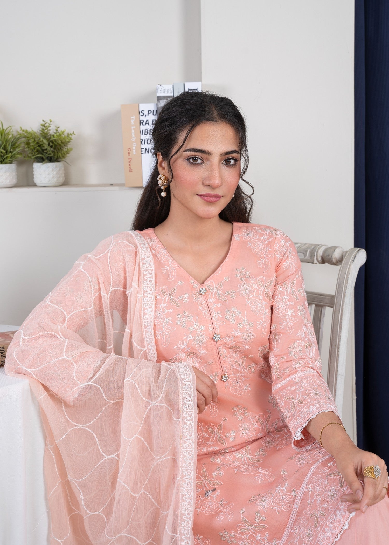 Four Season Boutique SAMBER COTTON PEACH Women 3pcs