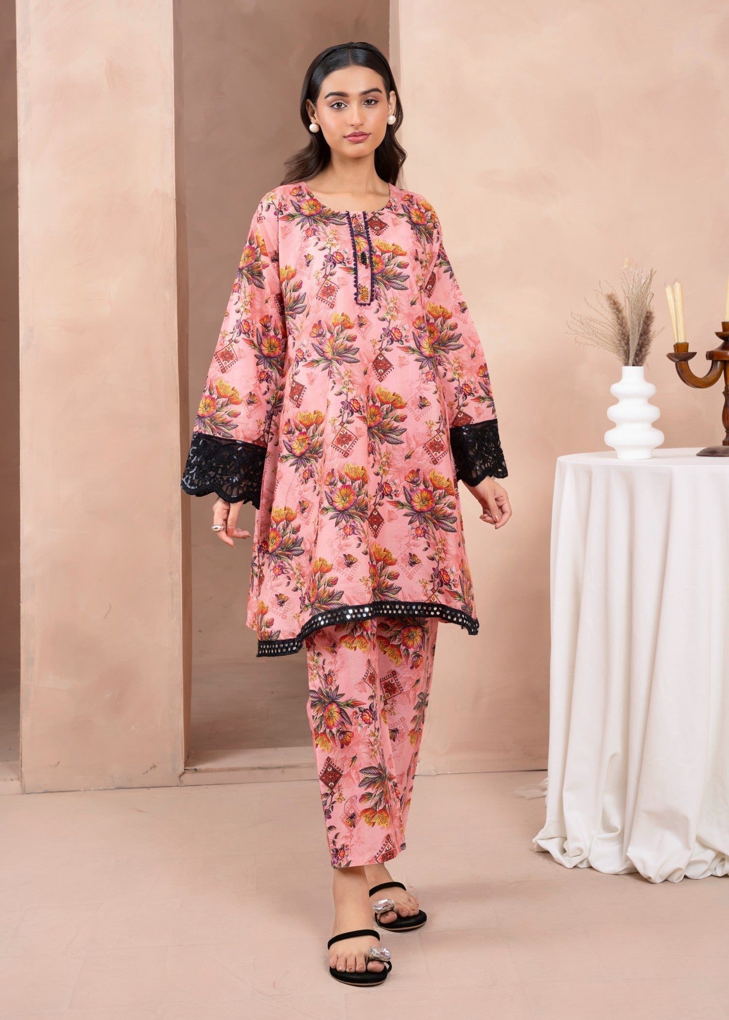 Shefoze Clothing Zunaira Anarkali Frock 01 Women 2pcs