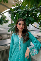 Lakhany Ready to wear Embroidered Shirt & Trouser Women 2pcs