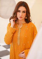 Ayesha Closet Shah Jahan Mustard Women 3pcs