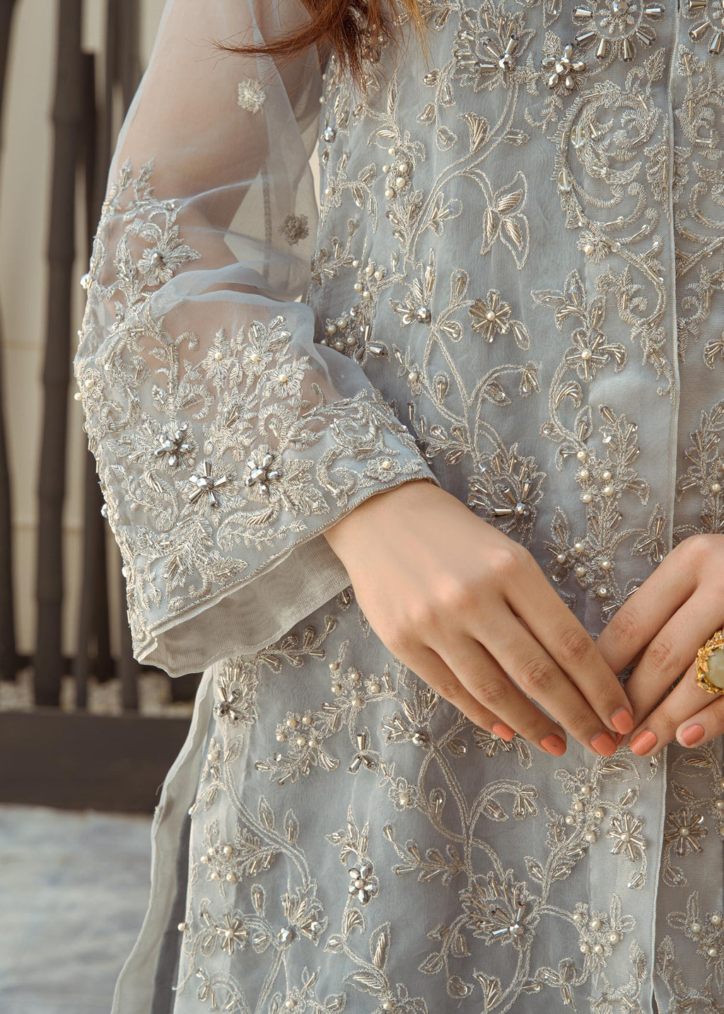 Laleen Dove Grey Jewel Women 4pcs