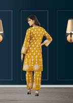 Hamna Kalim SPHIRE MUSTARD Women 2pcs