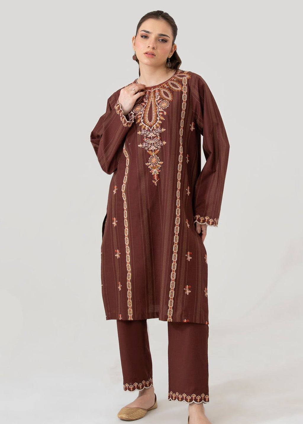Zellbury WPC2423215 Brown Women 2pcs