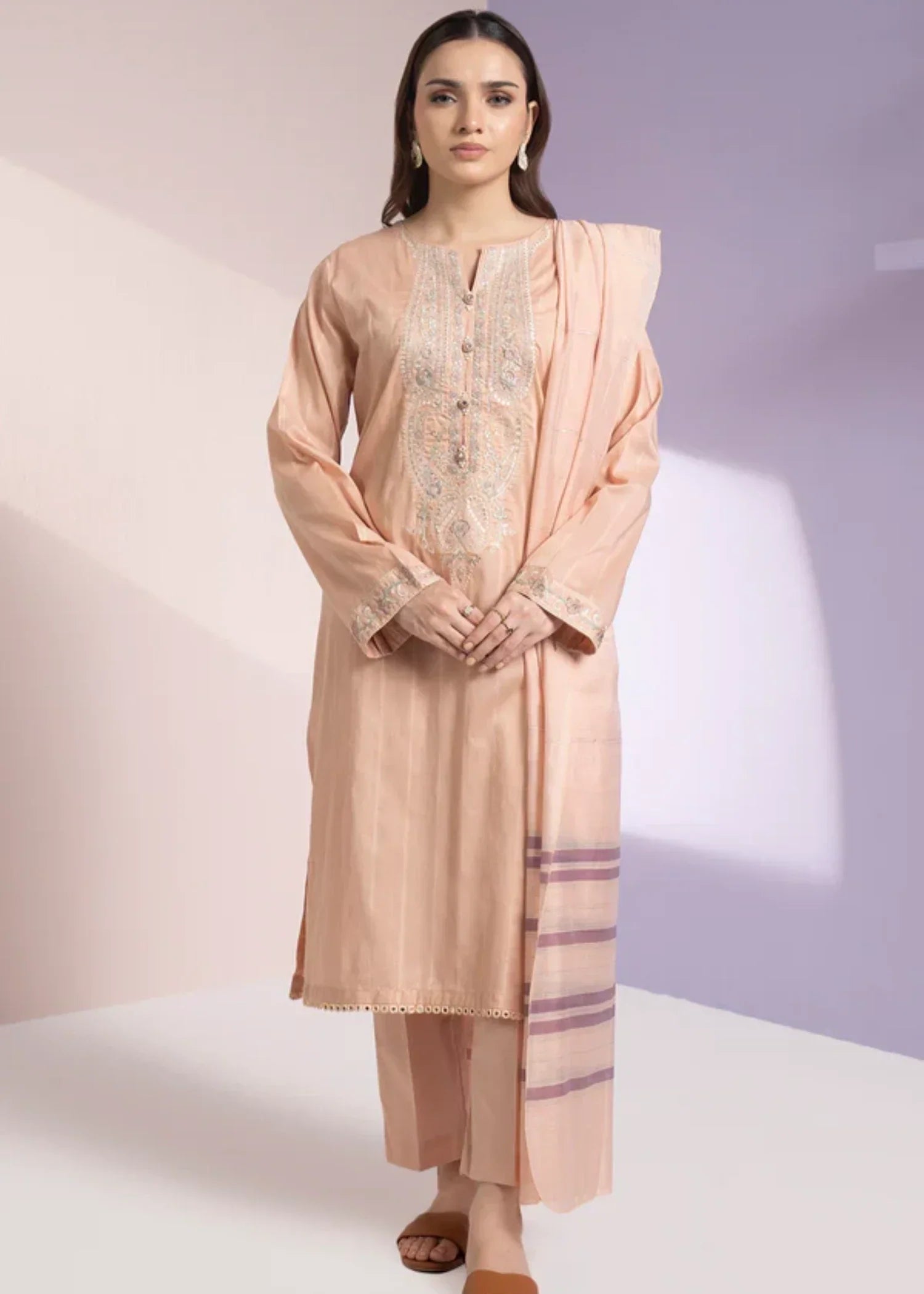 Zellbury WPS2531494 Cream Women 3pcs