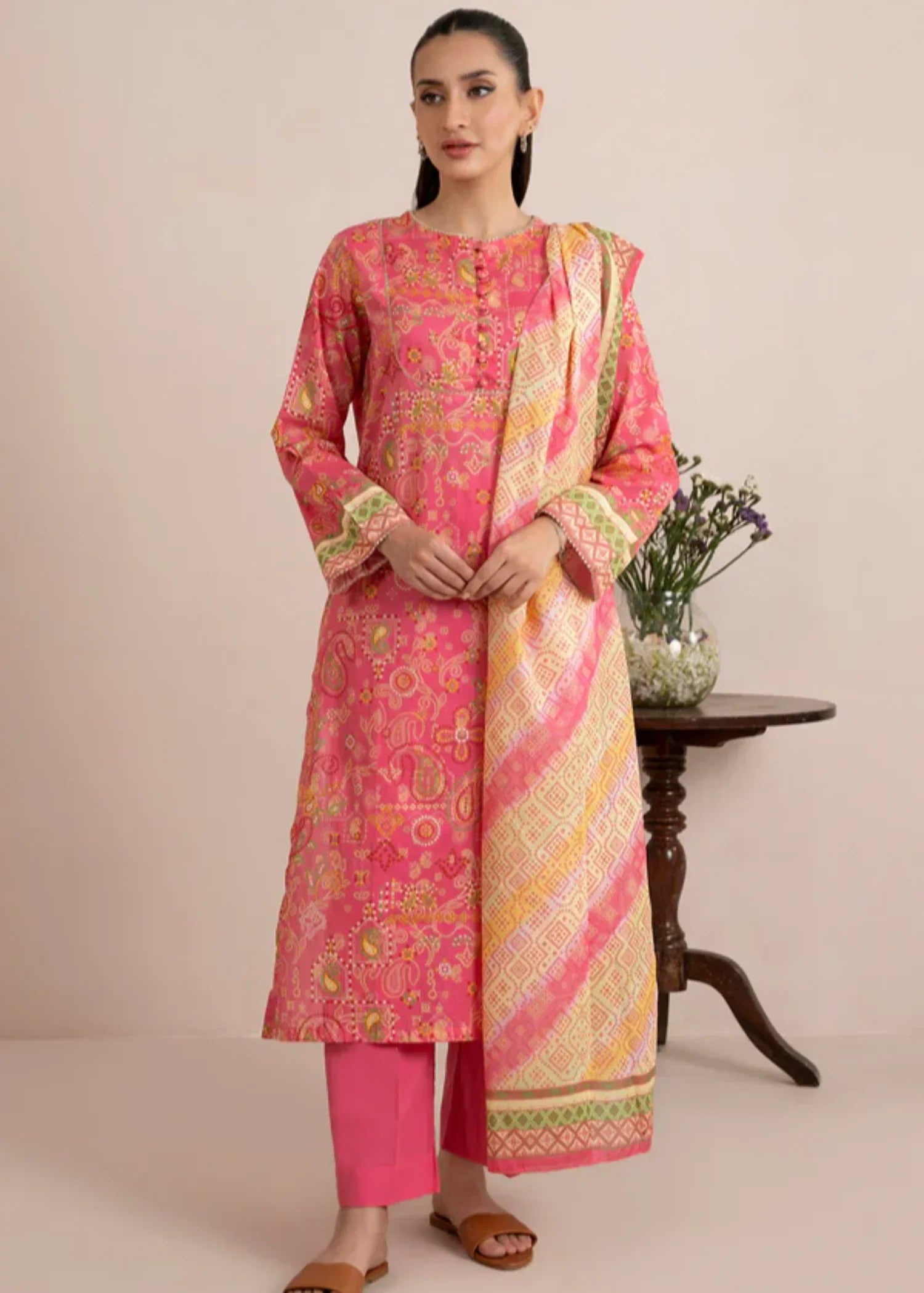 Zellbury WPS2531516 Pink Women 3pcs