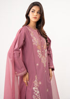 Zeen Stitched Embroidered Cambric Suit WZM35153 Women 3pcs